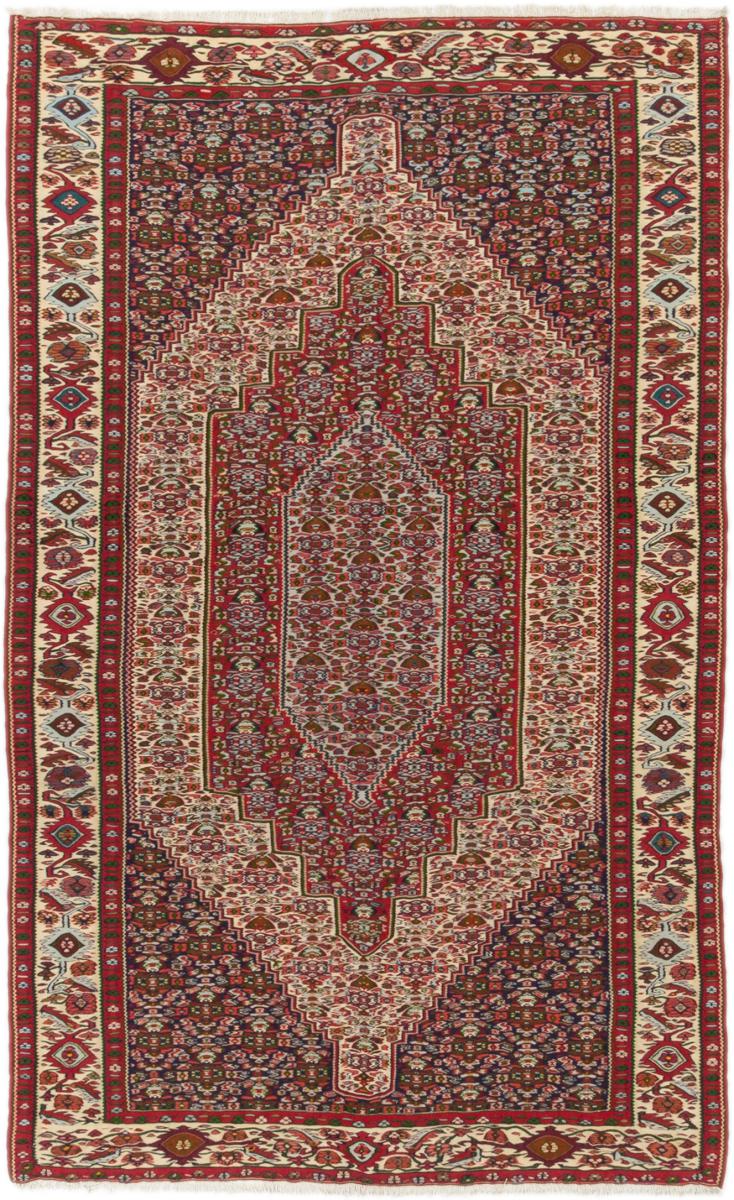 Tapete persa Kilim Fars Senneh 289x181 289x181, Tapete persa Atado à mão