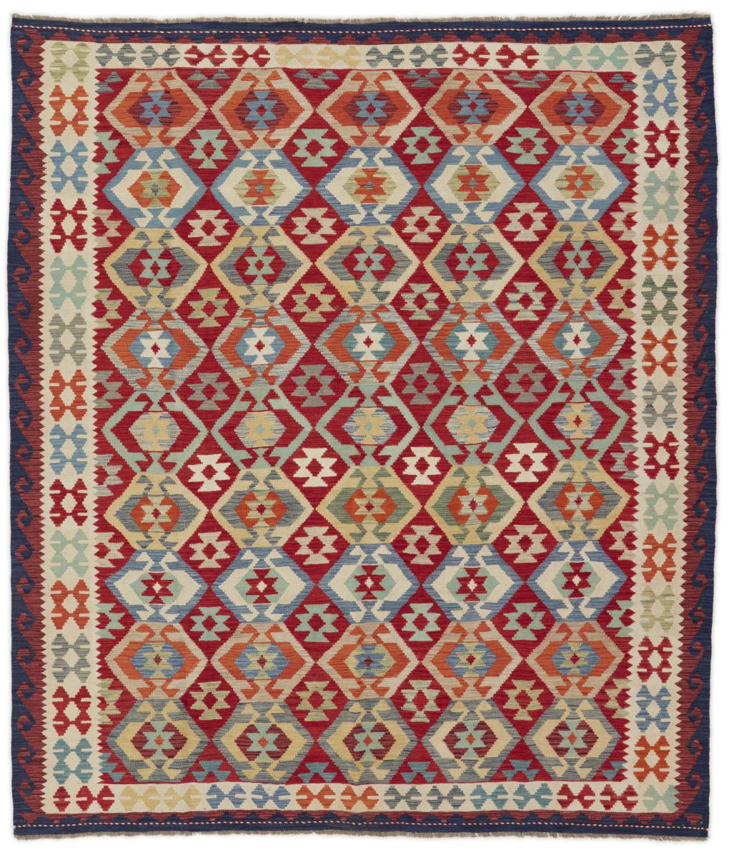Afganistan-matto Kelim Afghan 289x250 289x250, Persialainen matto kudottu