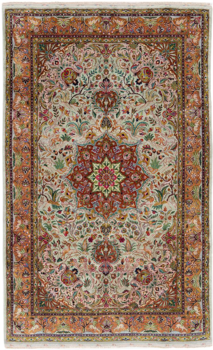 Persian Rug Tabriz Silk 282x173 282x173, Persian Rug Knotted by hand