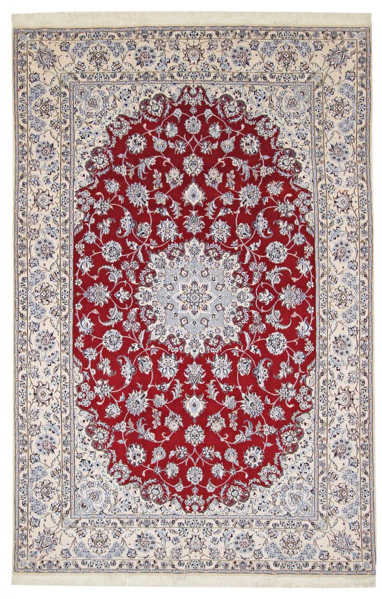 Persisk tæppe Nain 9La 305x198 305x198, Persisk tæppe Knyttet i hånden