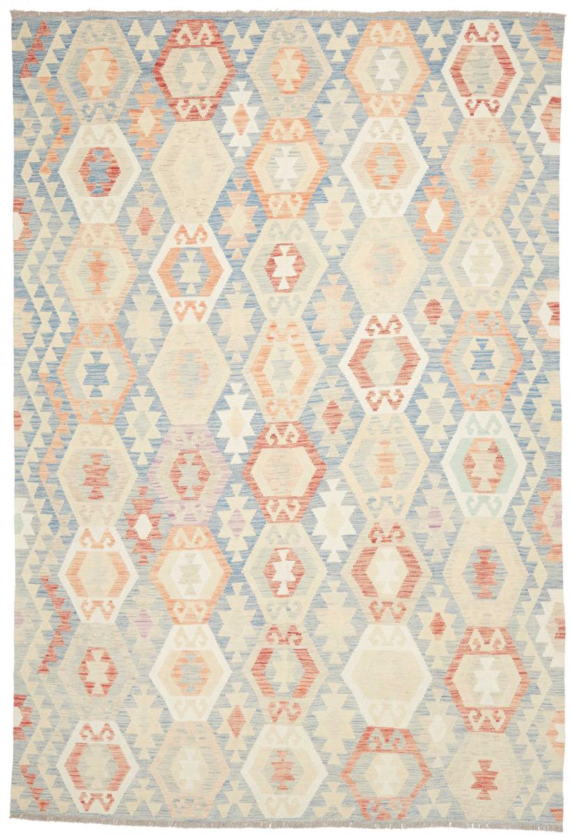 Afghan rug Kilim Afghan 9'7"x6'8" 9'7"x6'8", Persian rug Handwoven