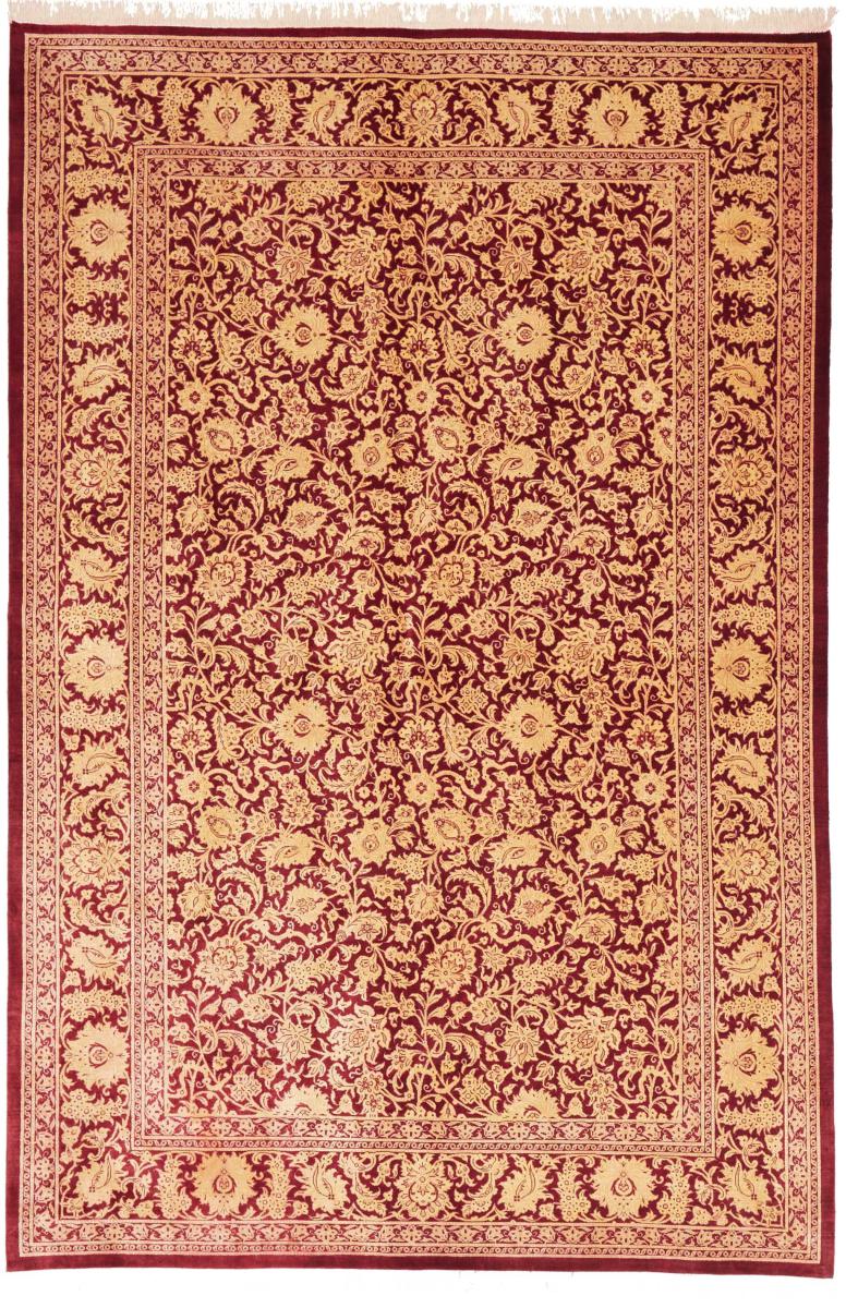 Persisk tæppe Ghom Silke 193x128 193x128, Persisk tæppe Knyttet i hånden