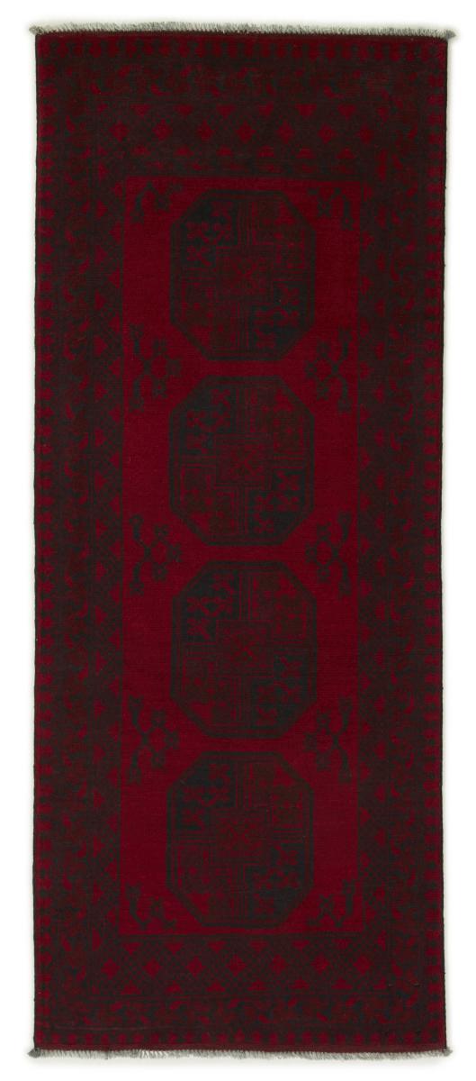 Alfombra afgana Afghan Akhche 197x77 197x77, Alfombra persa Anudado a mano