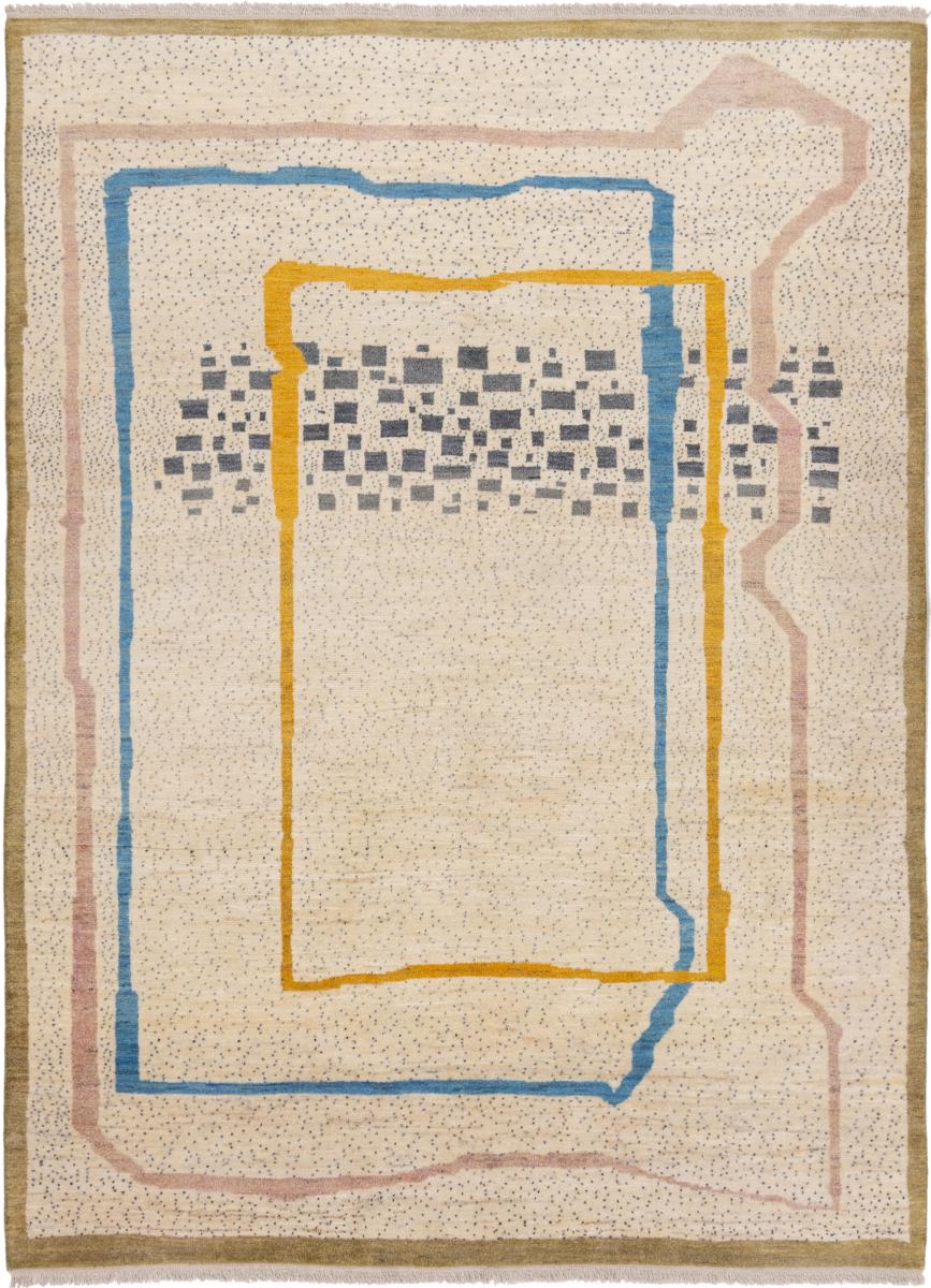 Persian Rug Persian Gabbeh Kashkuli Banafsheh 291x212 291x212, Persian Rug Knotted by hand