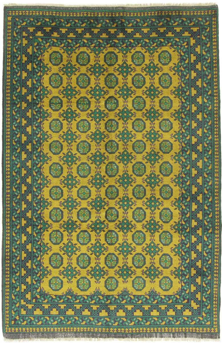 Tappeto Afgano Afghan Akhche 242x161 242x161, Tappeto persiano Annodato a mano