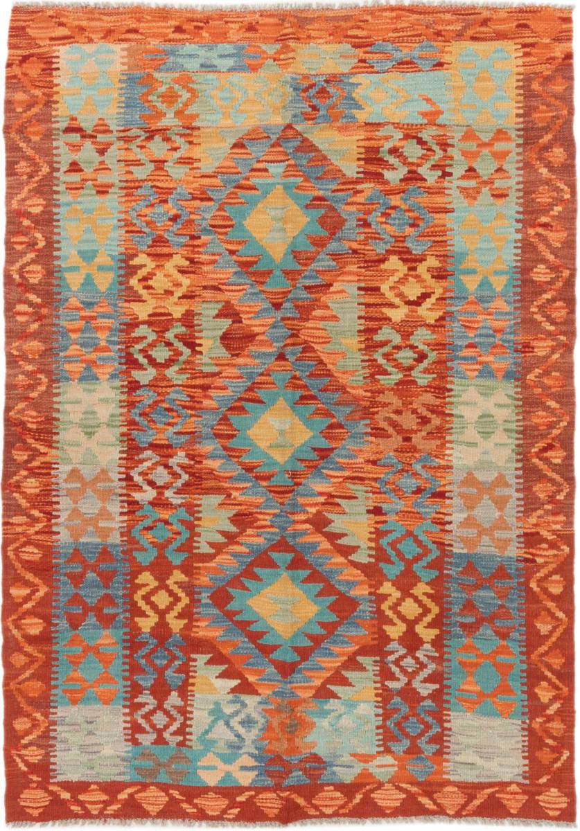 Tapete afegão Kilim Afegão 170x123 170x123, Tapete persa Tecido à mão