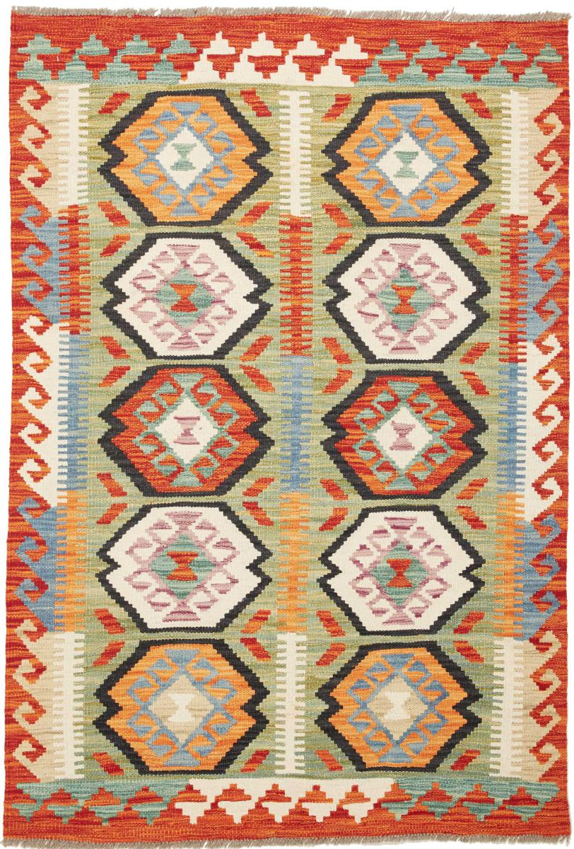 Αφγανικό χαλί Κιλίμ  Afghan 146x100 146x100, Περσικό χαλί Χειροποίητη ύφανση