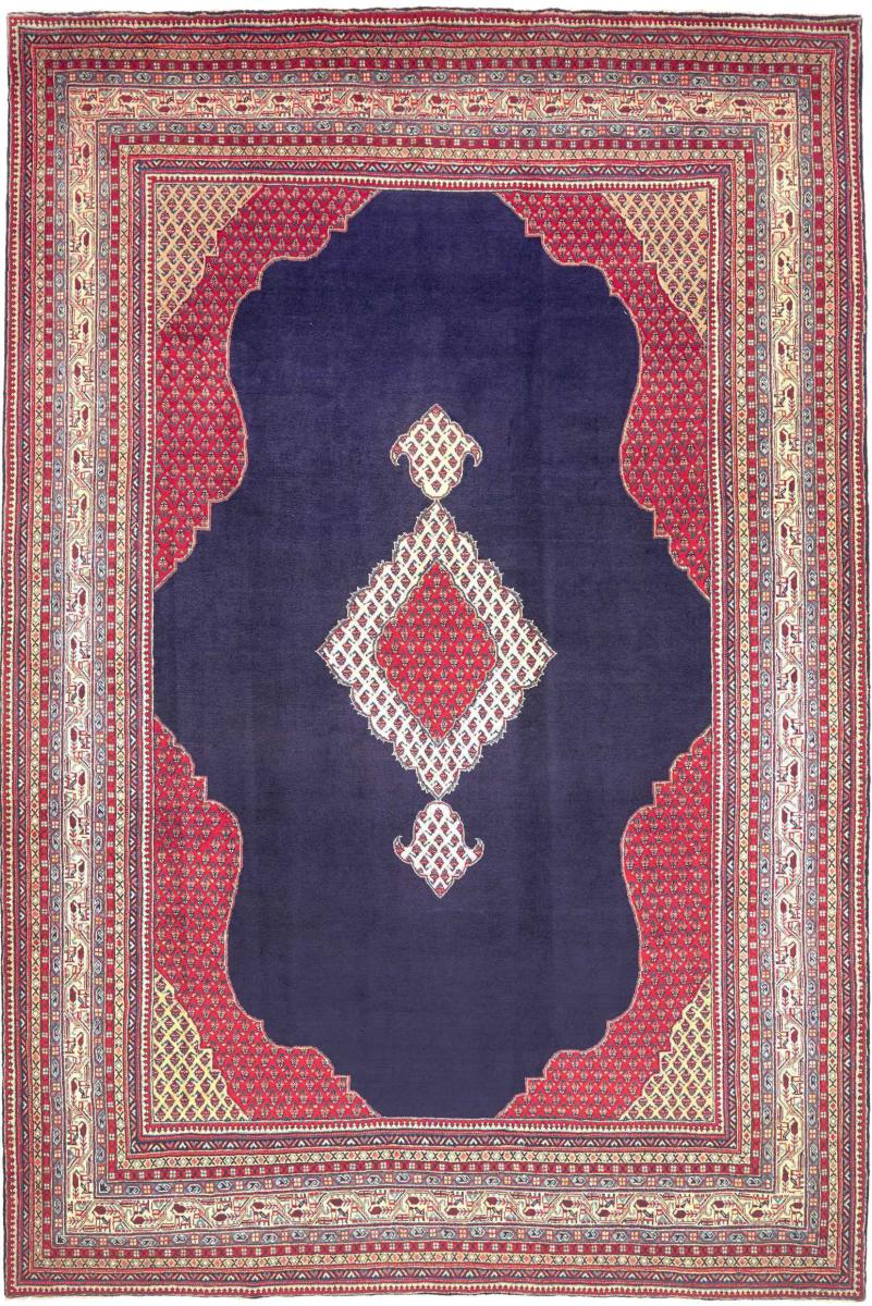 Persian Rug Sarouk 396x261 396x261, Persian Rug Knotted by hand