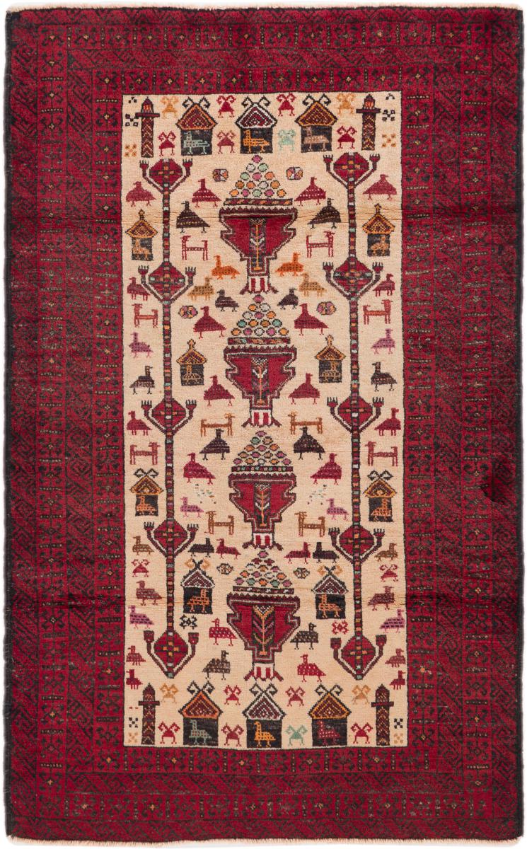 Persian Rug Baluch 175x108 175x108, Persian Rug Knotted by hand