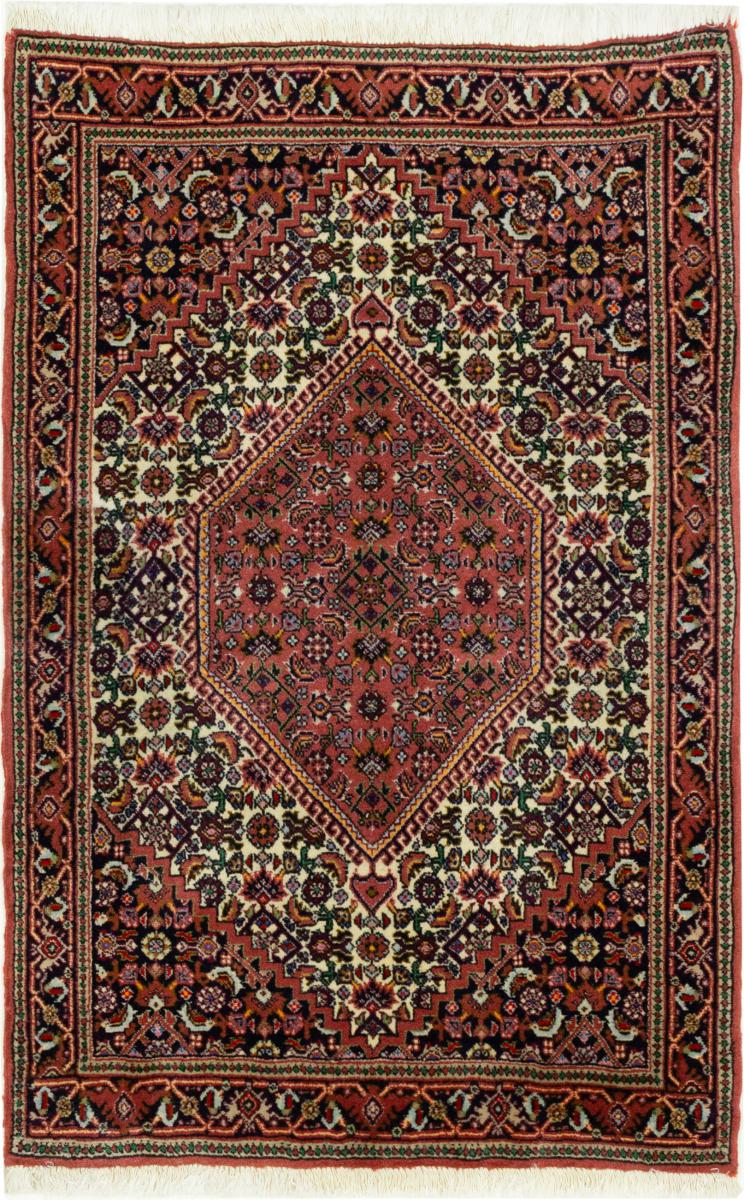 Persian Rug Bidjar 3'7"x2'4" 3'7"x2'4", Persian Rug Knotted by hand