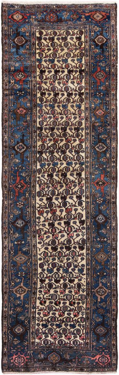 ペルシャ絨毯 Malayer アンティーク 388x121 388x121, ペルシャ絨毯 手織り