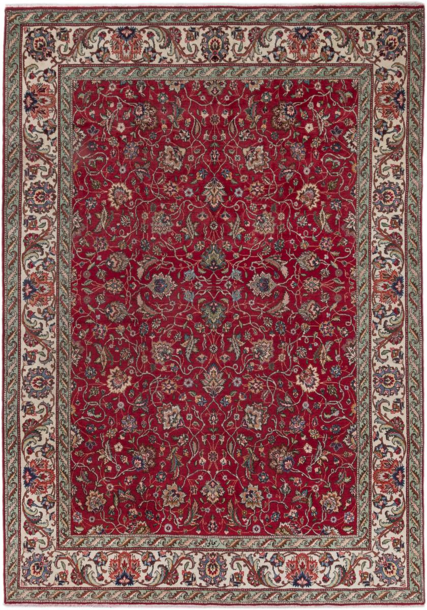 Tapete persa Tabriz 340x240 340x240, Tapete persa Atado à mão