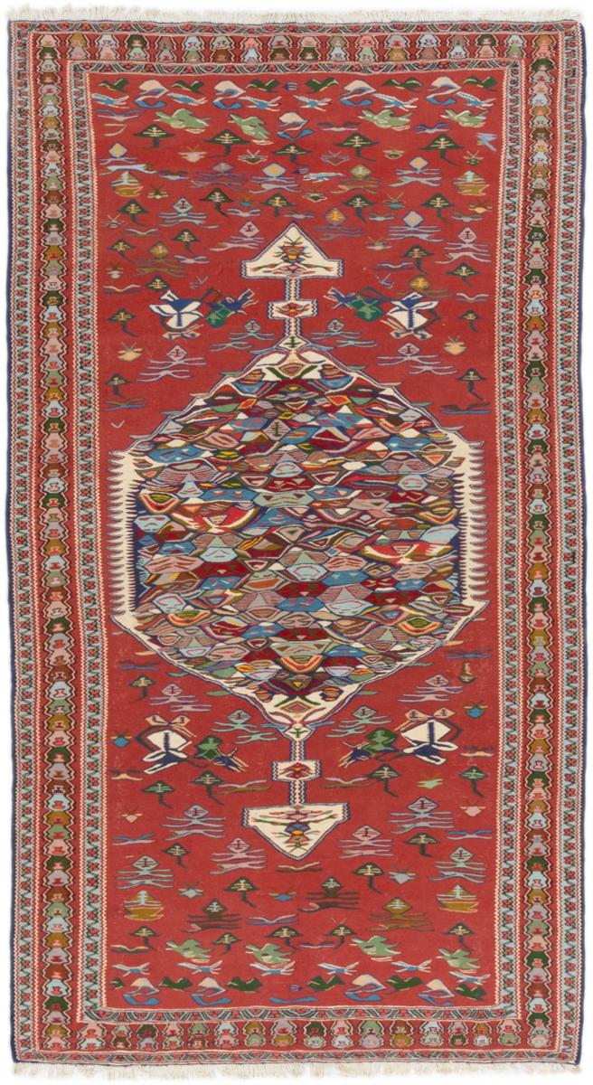 Perzsa szőnyeg Kilim Fars Senneh 275x154 275x154, Perzsa szőnyeg Kézzel csomózva