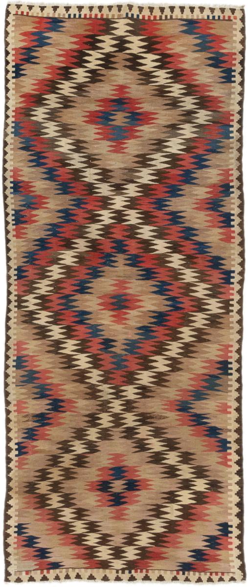 Tapete persa Kilim Fars Azerbaijan Velho 312x134 312x134, Tapete persa Tecido à mão