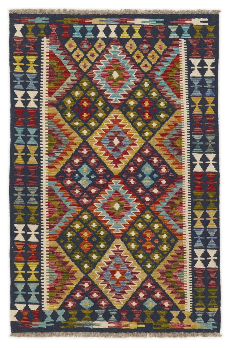 Afghaans tapijt Kilim Afghan 152x100 152x100, Perzisch tapijt Handgeweven
