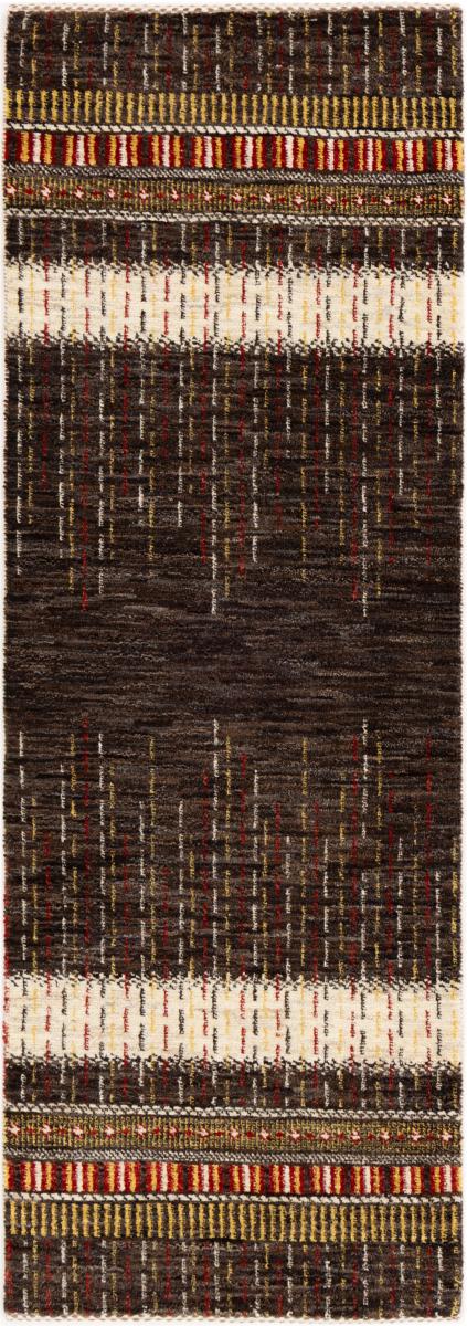 Tapis persan Persan Gabbeh Loribaft Natura 151x54 151x54, Tapis persan Noué à la main