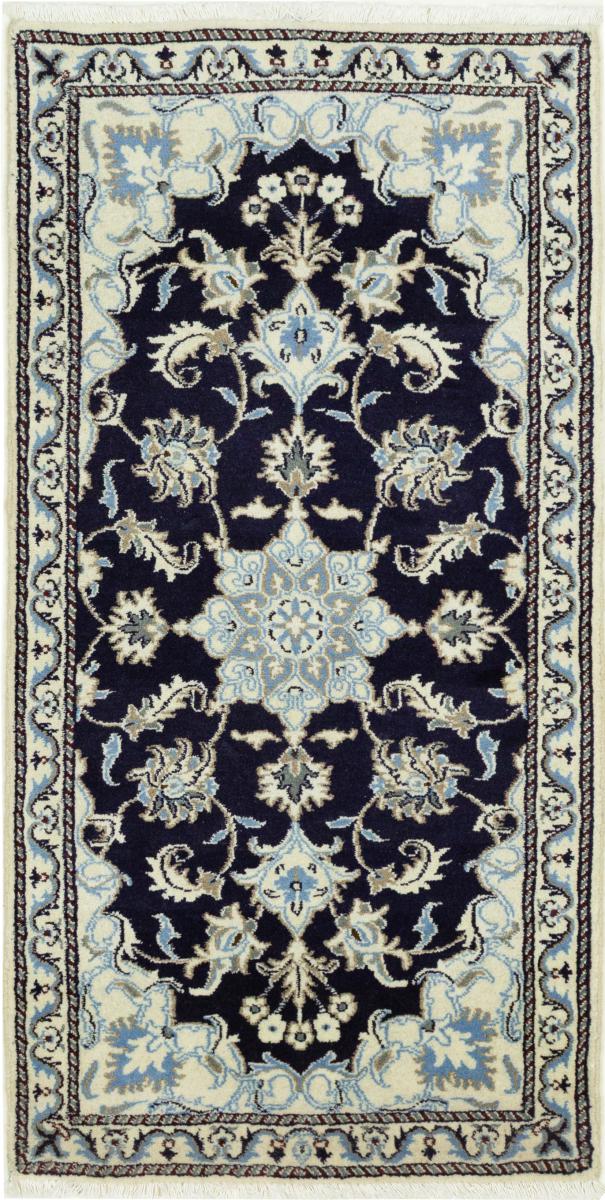 Persisk tæppe Nain 145x72 145x72, Persisk tæppe Knyttet i hånden