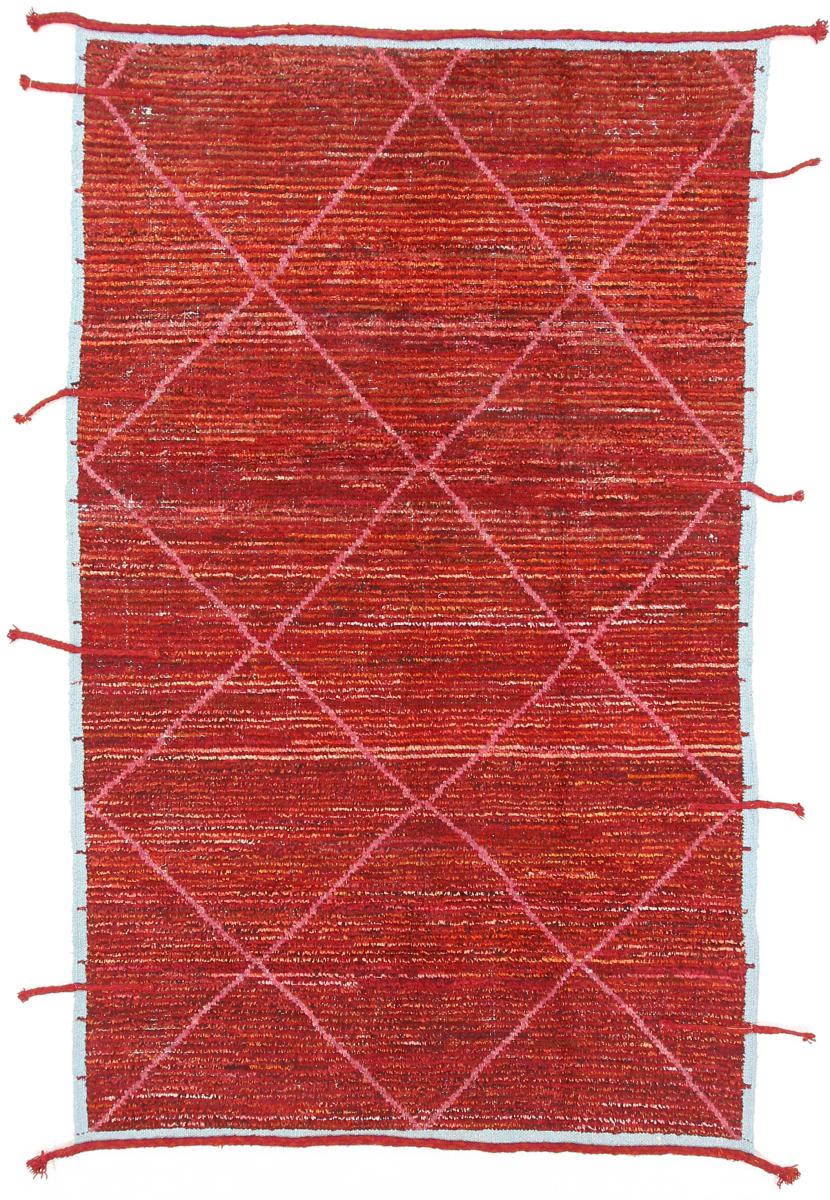 Tapete paquistanês Berber Maroccan Design 253x156 253x156, Tapete persa Atado à mão