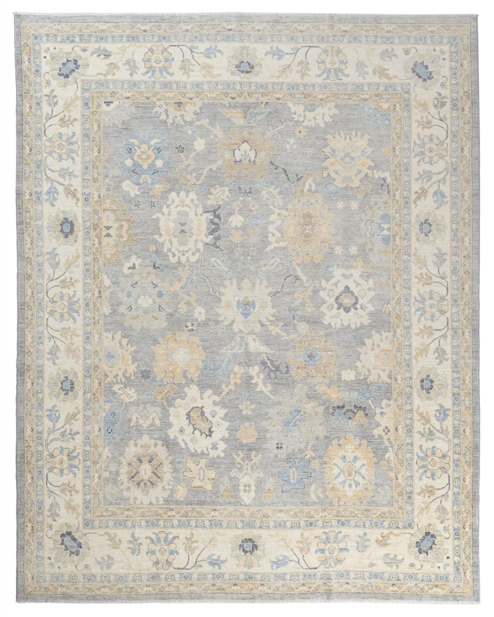 Alfombra afgana Usak Ozbeki 447x354 447x354, Alfombra persa Anudado a mano