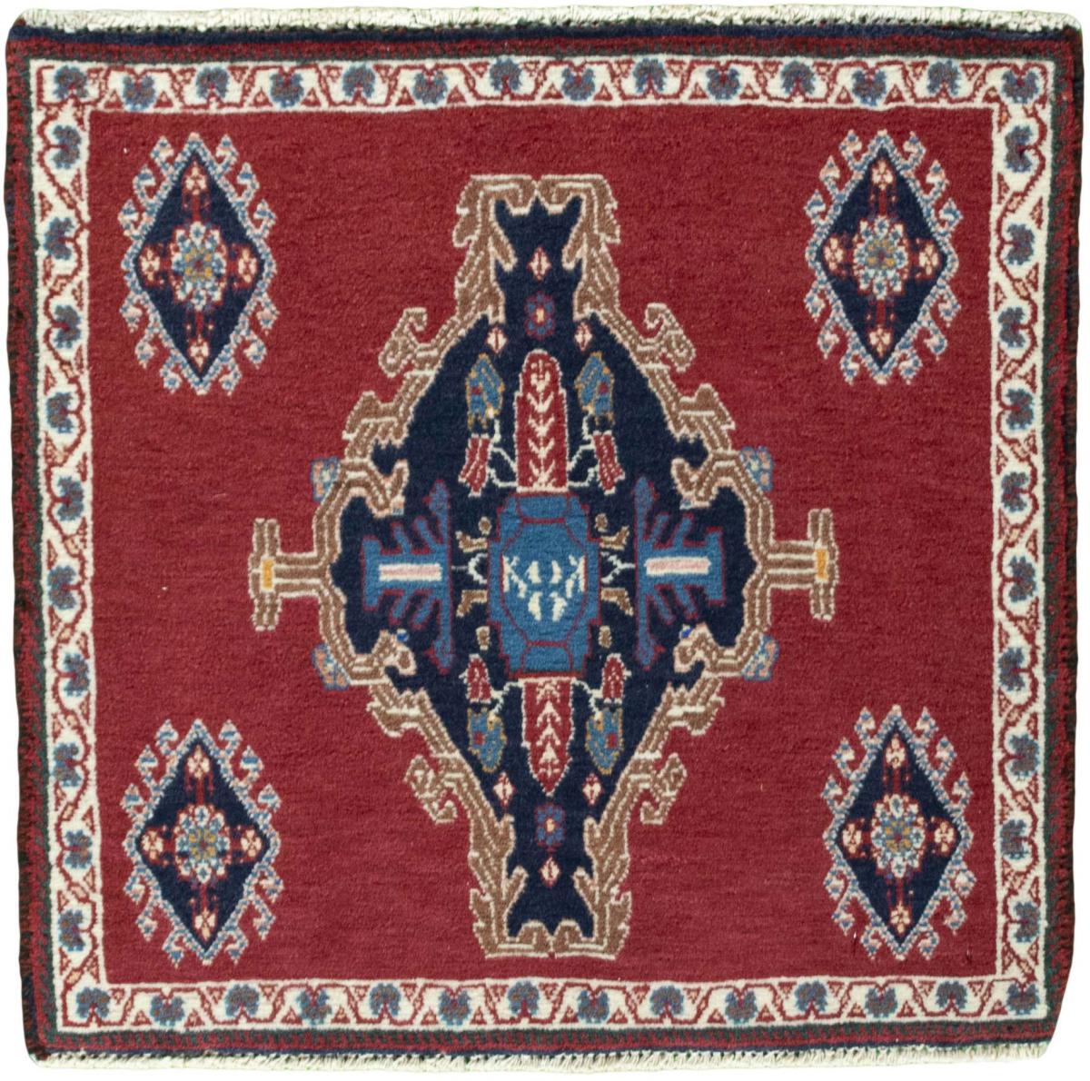 Perzisch tapijt Shiraz 60x64 60x64, Perzisch tapijt Handgeknoopte