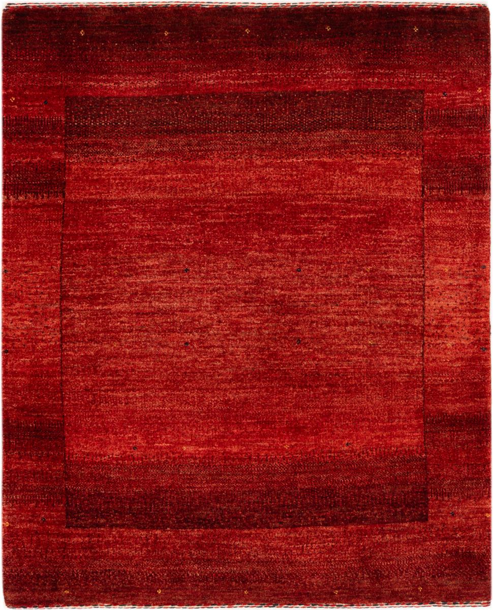Persisk tæppe Perser Gabbeh Loribaft Essence 116x95 116x95, Persisk tæppe Håndknyttet