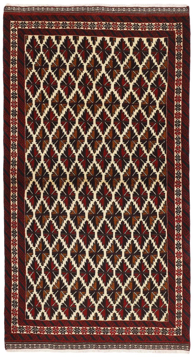 Tappeto persiano Beluch 182x96 182x96, Tappeto persiano Annodato a mano