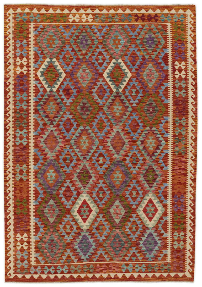 Alfombra afgana Kilim Afghan 294x202 294x202, Alfombra persa Tejido a mano