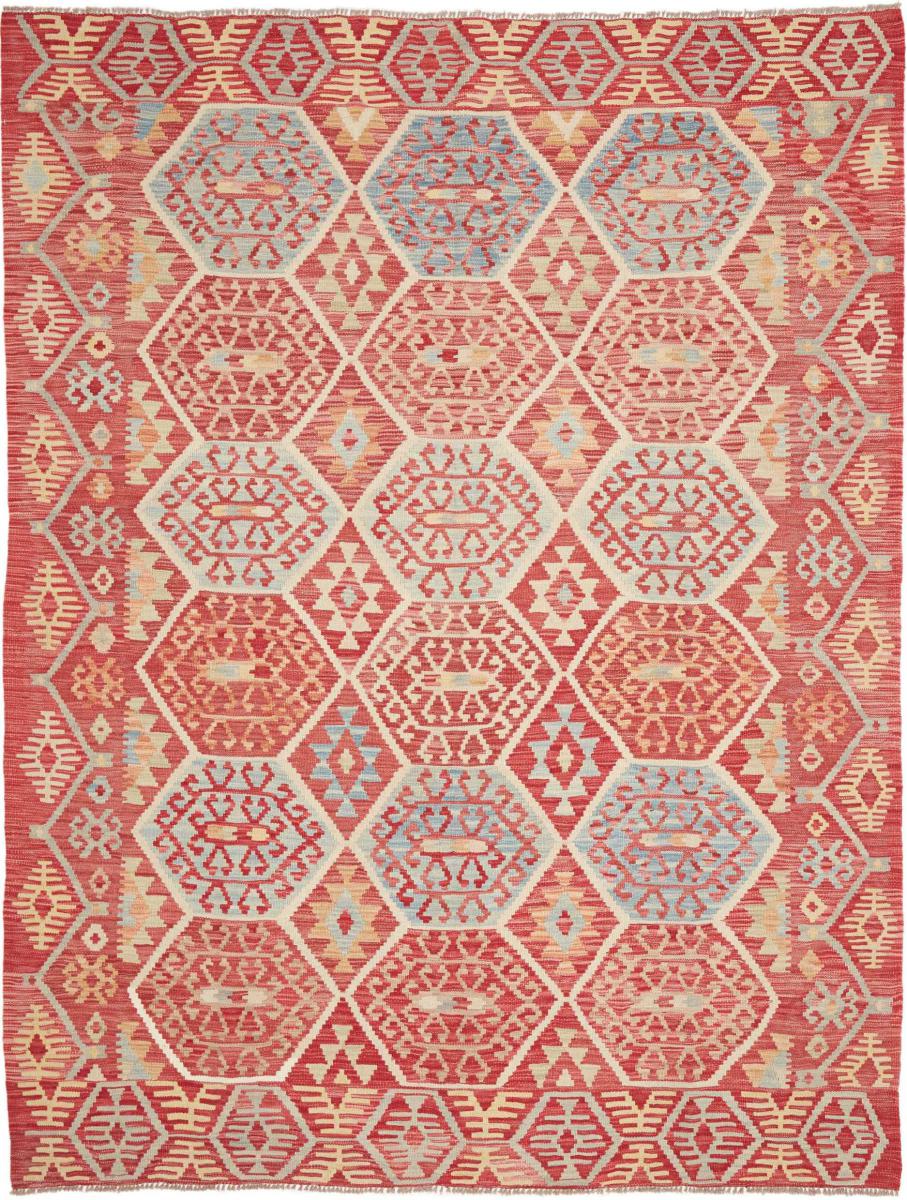 Tapis afghan Kilim Afghan 237x181 237x181, Tapis persan Tissé à la main