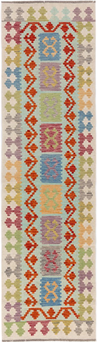 Afghanischer Teppich Kelim Afghan 291x79 291x79, Perserteppich Handgewebt