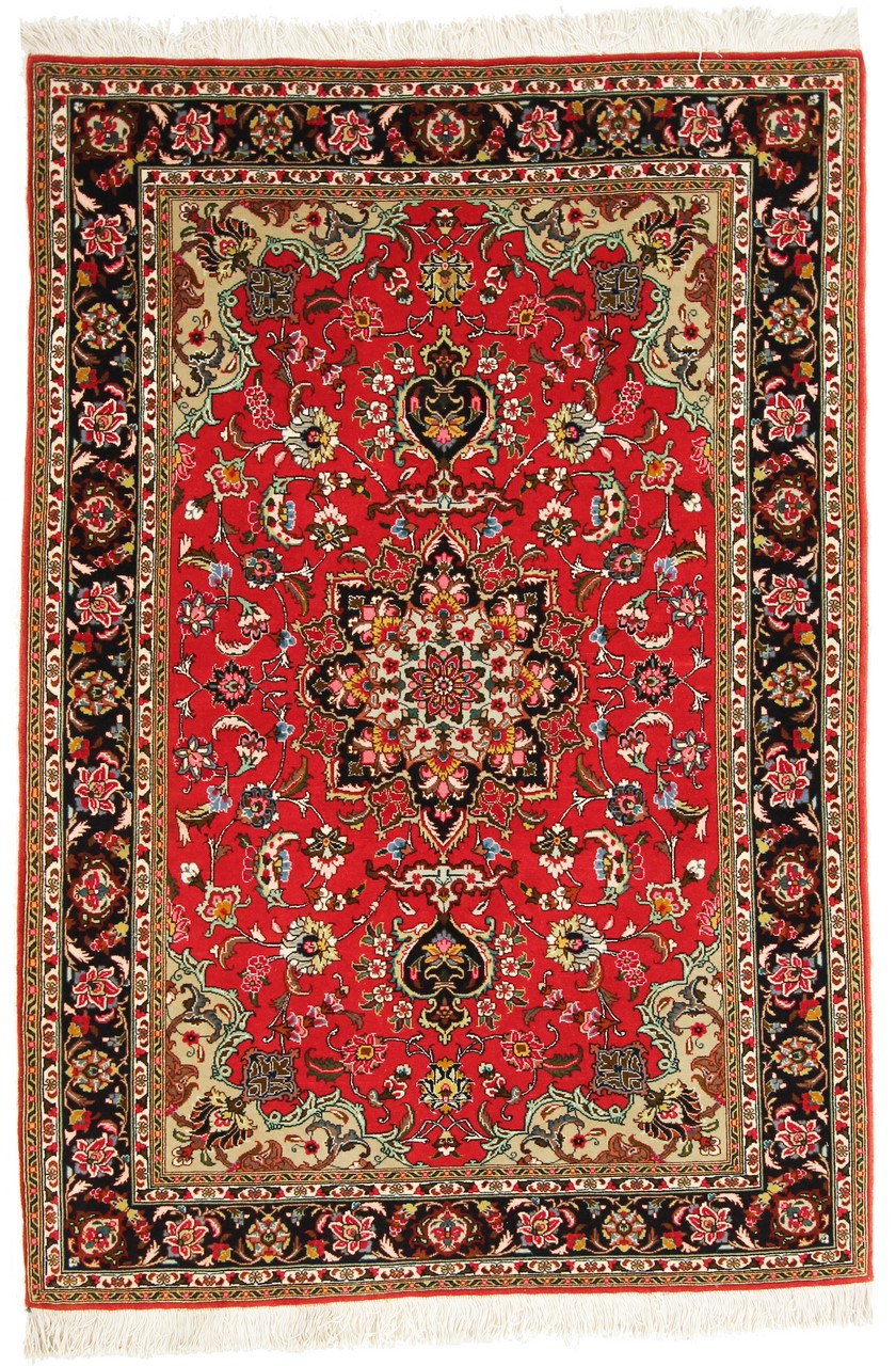 Persian Rug Tabriz 50Raj 153x105 153x105, Persian Rug Knotted by hand