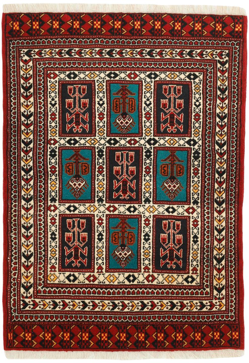Persian Rug Turkaman 118x85 118x85, Persian Rug Knotted by hand