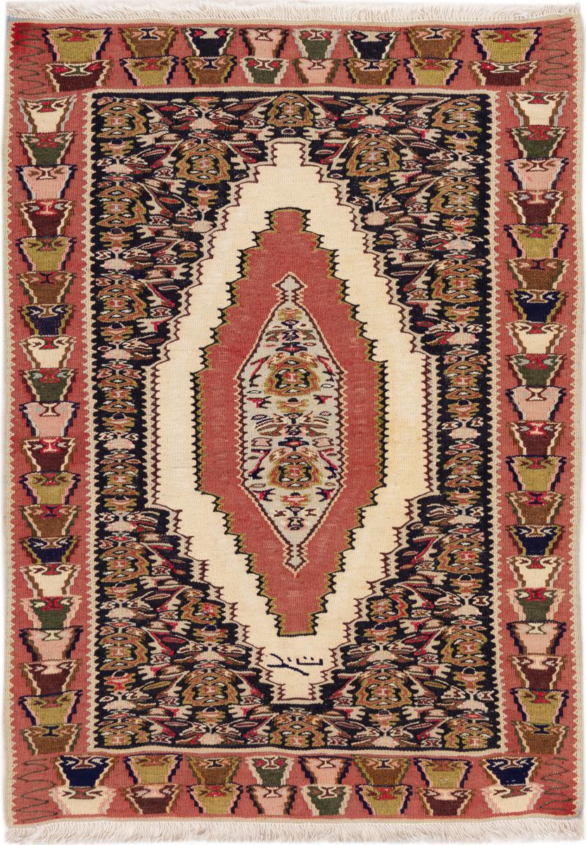 Persisk tæppe Kelim Senneh 101x71 101x71, Persisk tæppe Knyttet i hånden