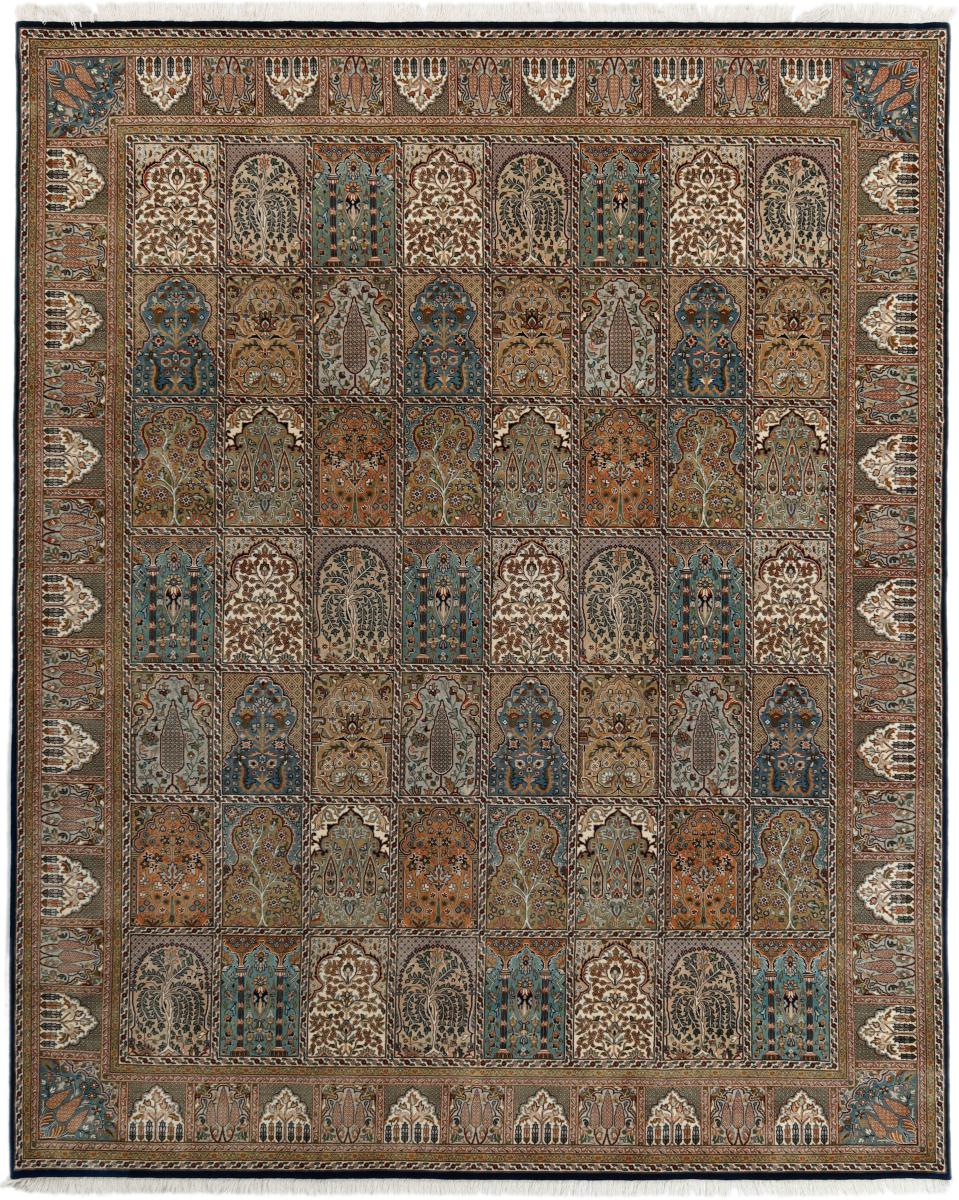 Indiai szőnyeg Indo Ghom 10'4"x8'3" 10'4"x8'3", Perzsa szőnyeg Kézzel csomózva