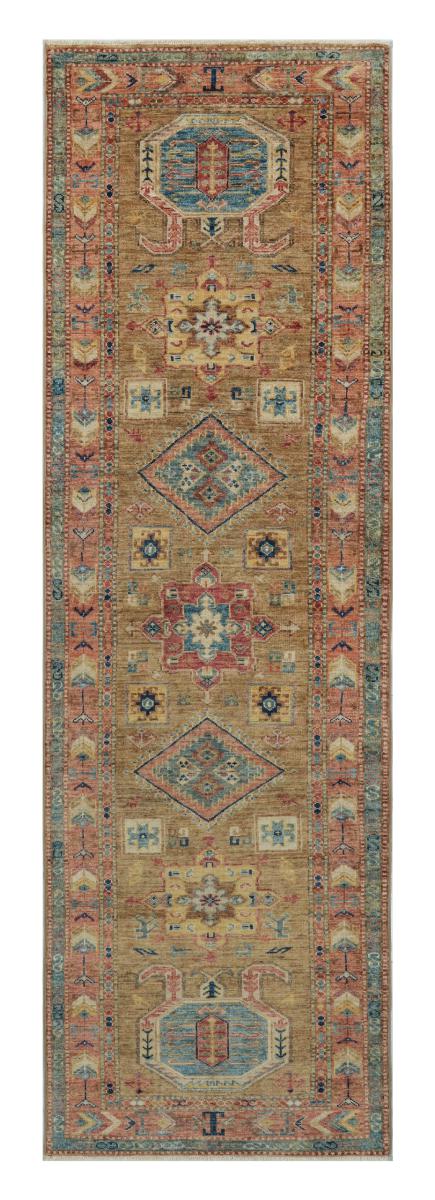 Pakistaans tapijt Kazak 250x78 250x78, Perzisch tapijt Handgeknoopt