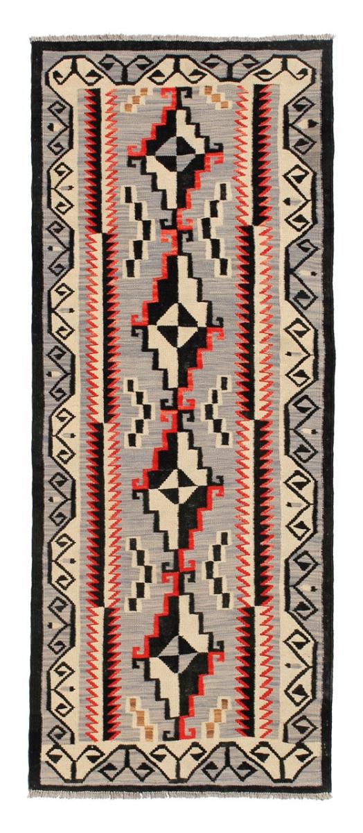 Alfombra afgana Kilim Afghan 200x81 200x81, Alfombra persa Tejido a mano