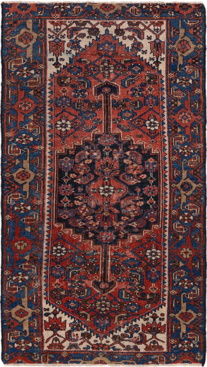 Persisk tæppe Khamseh Gamle 179x97 179x97, Persisk tæppe Knyttet i hånden