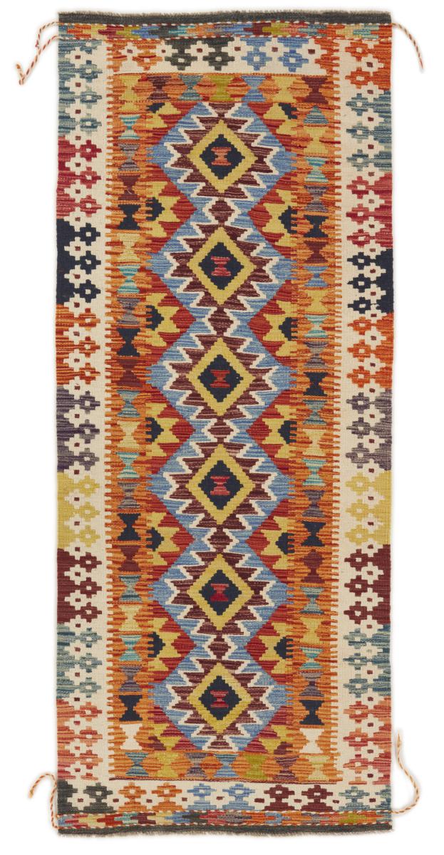 Afghaans tapijt Kilim Afghan 203x84 203x84, Perzisch tapijt Handgeweven