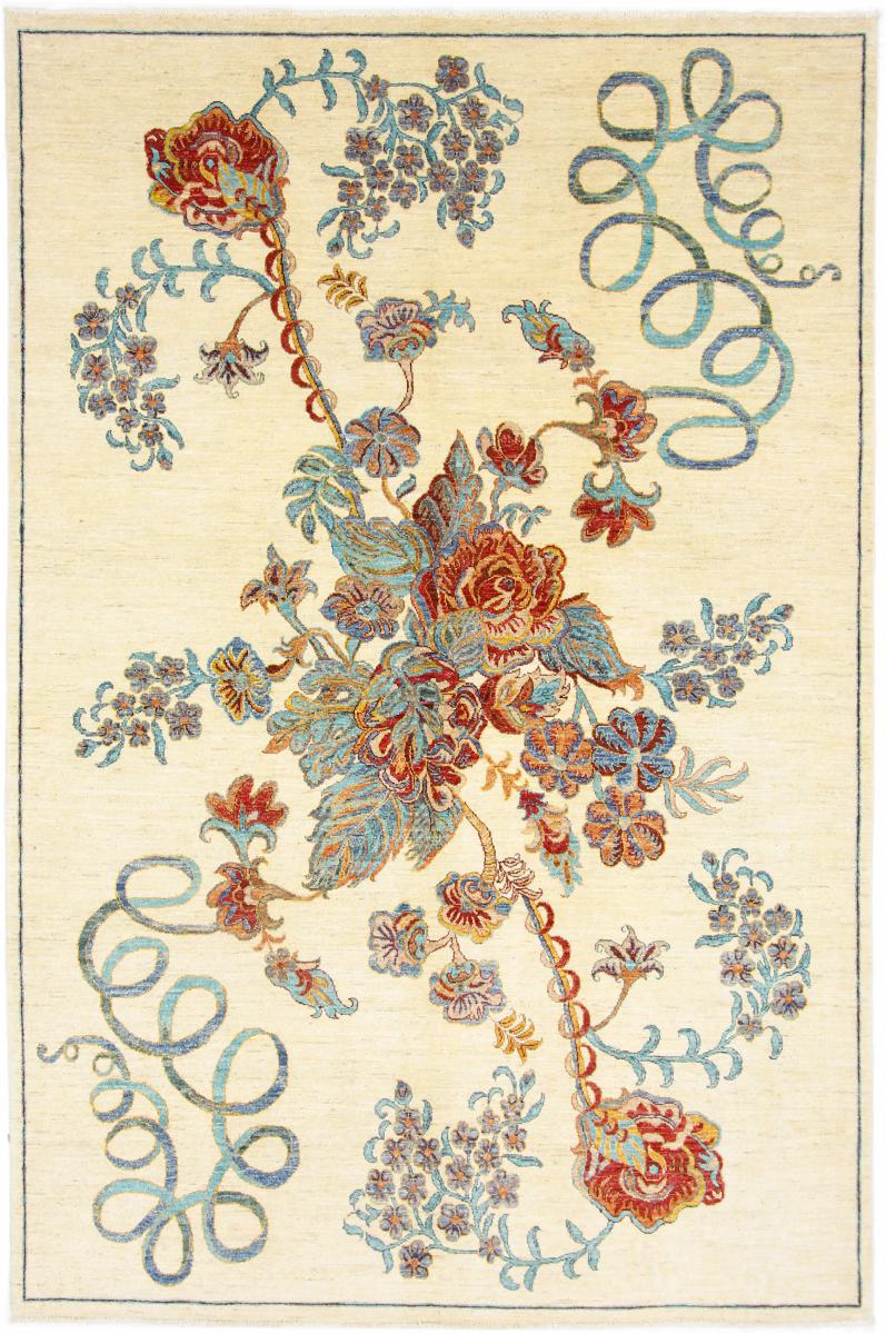 Afghan rug Arijana Design 268x178 268x178, Persian Rug Knotted by hand