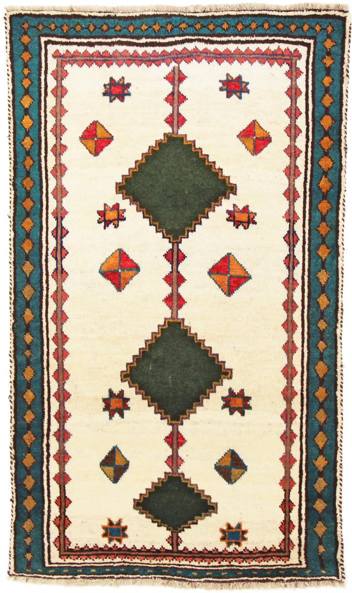 Tapete persa Ghashghai 199x121 199x121, Tapete persa Atado à mão