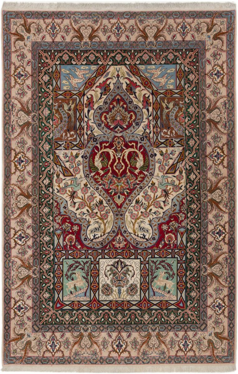 Alfombra persa Isfahán Vieja de Sedankette 242x165 242x165, Alfombra persa Anudado a mano