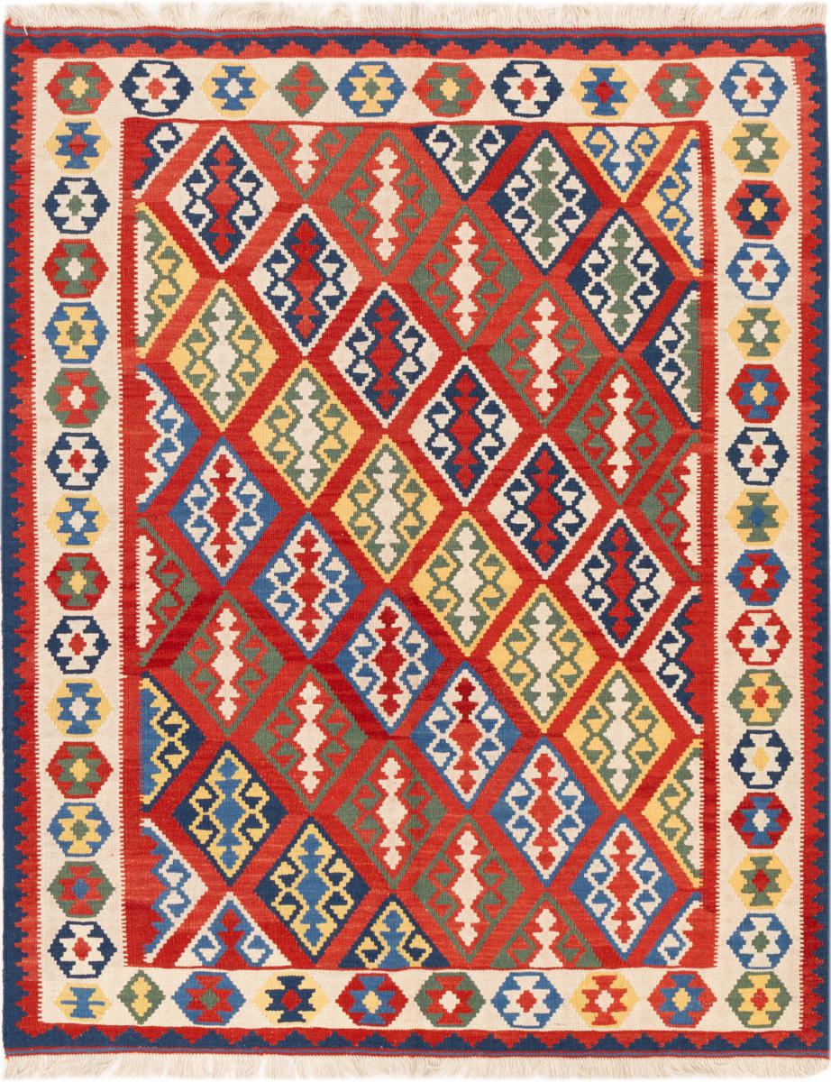 Persian rug Kilim Fars Ghashghai 201x159 201x159, Persian rug Handwoven
