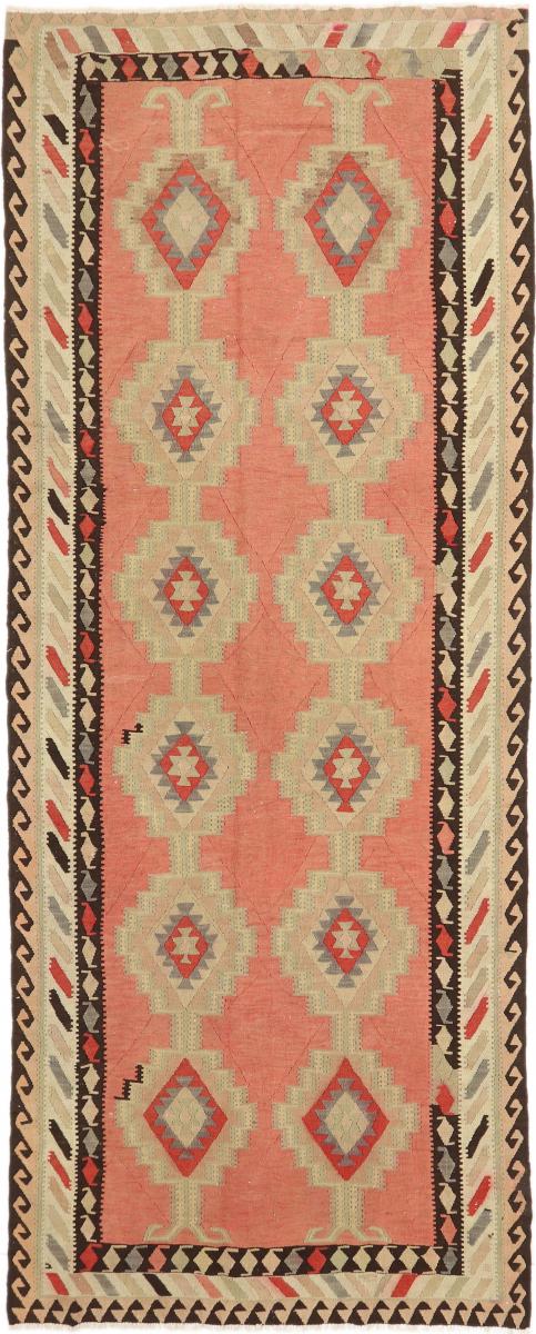 Tapete persa Kilim Fars Azerbaijan Antigo 386x155 386x155, Tapete persa Tecido à mão