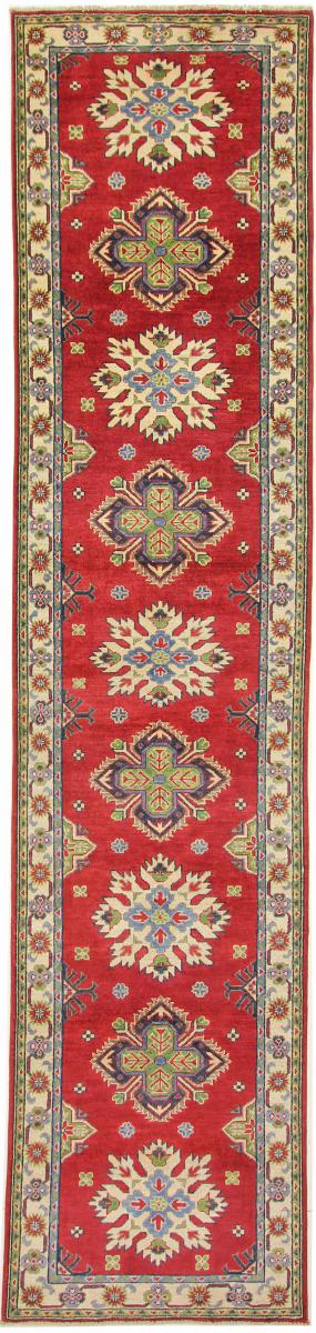 Afghaans tapijt Kazak 392x83 392x83, Perzisch tapijt Handgeknoopte