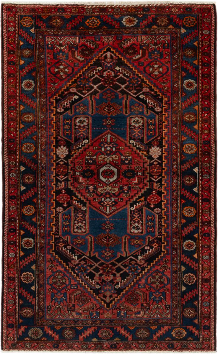 Περσικό χαλί Khamseh 209x131 209x131, Περσικό χαλί Οι κόμποι έγιναν με το χέρι