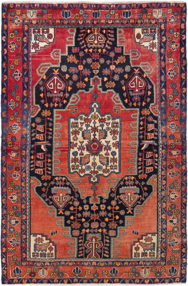 Persian Rug Nahavand 222x148 222x148, Persian Rug Knotted by hand