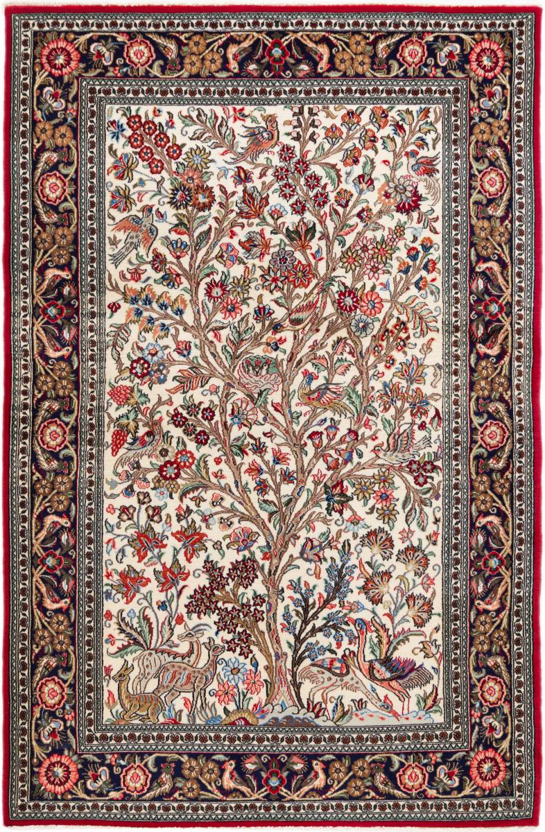 Persisk matta Qum Kork 220x140 220x140, Persisk matta Knuten för hand