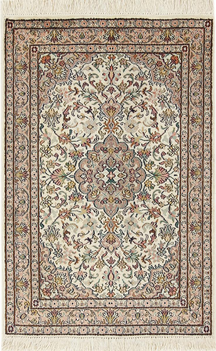 Indisk matta Kashmir Silke 93x62 93x62, Persisk matta Knuten för hand