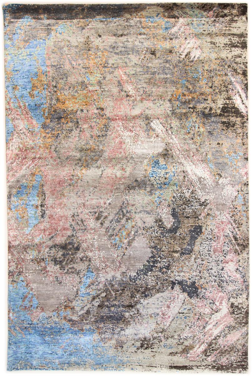 Indisk tæppe Sadraa 303x201 303x201, Persisk tæppe Knyttet i hånden