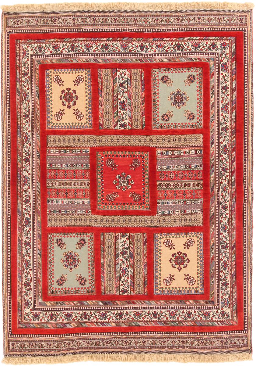 Perzsa szőnyeg Kilim Soozani Nimbaft 202x147 202x147, Perzsa szőnyeg szőttesek