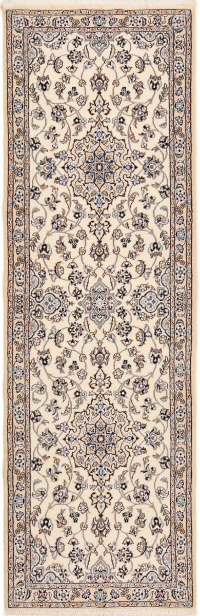 Tapis persan Naïn 9La 221x69 221x69, Tapis persan Noué à la main